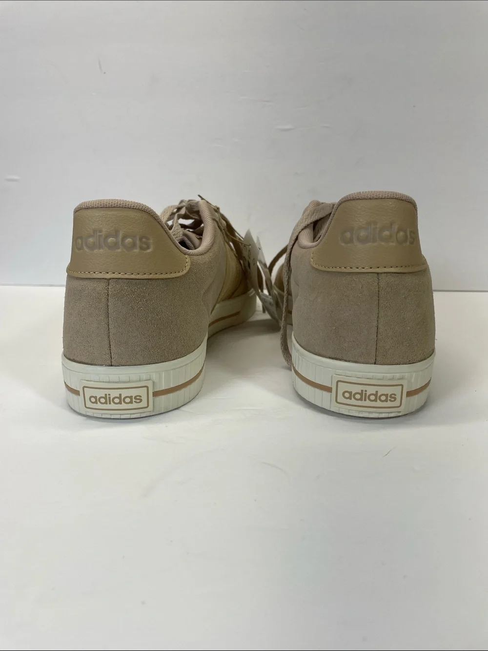 adidas skateboard Men's Beige Suede Low-Top Sneakers